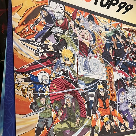 Naruto Top 99 The ANIME Poster 20 x 21.5 - Picture 2 of 3